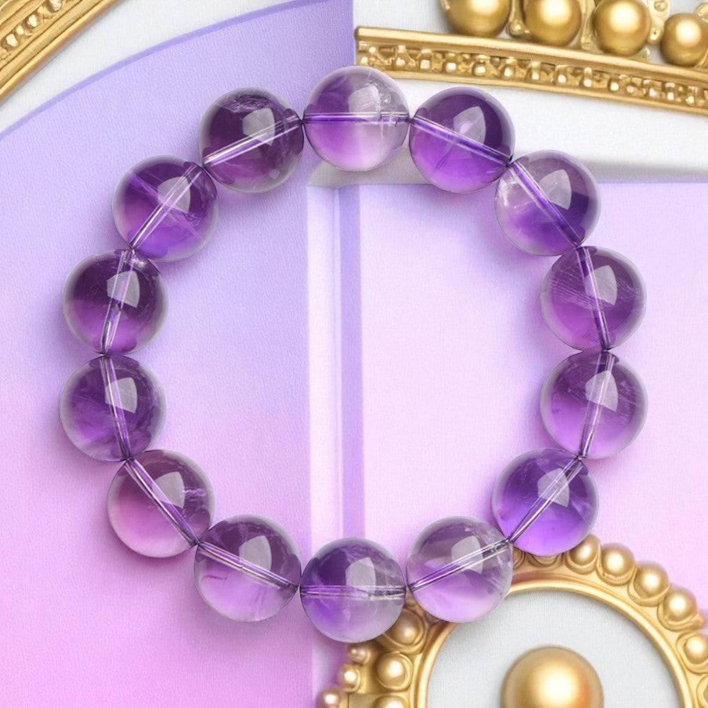 天然玻利維亞紫水晶~智慧之光~我的思緒澄明,內心平靜,我看見更高的自己在光中指引我