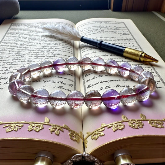 天然7A透淨超七水晶手環|七星聚力,萬能合一;智慧、財富、愛與守護同時流轉