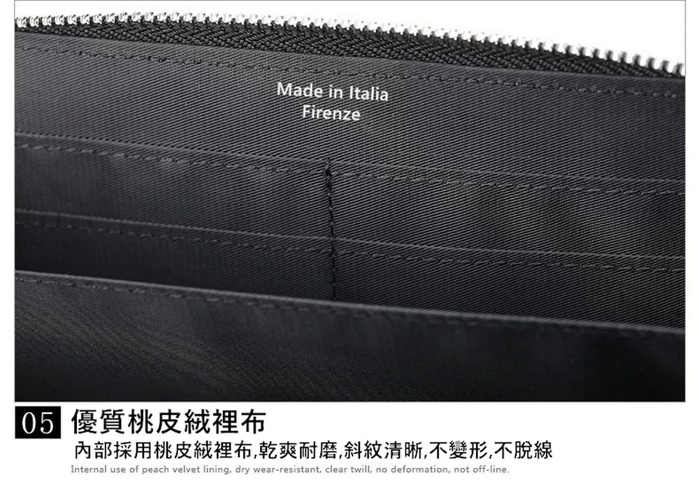 義大利Firenze手工牛皮編織皮夾/包