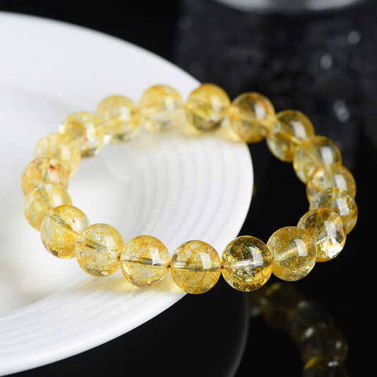 天然7A桂花黃色托帕水晶|我擁抱光明,自信前行,財富隨行。