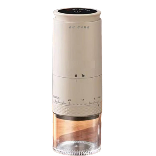 EU CARE 多功能咖啡磨豆機|液晶顯示|38段研磨|陶瓷磨芯・Type-C快充|歐台絲路
