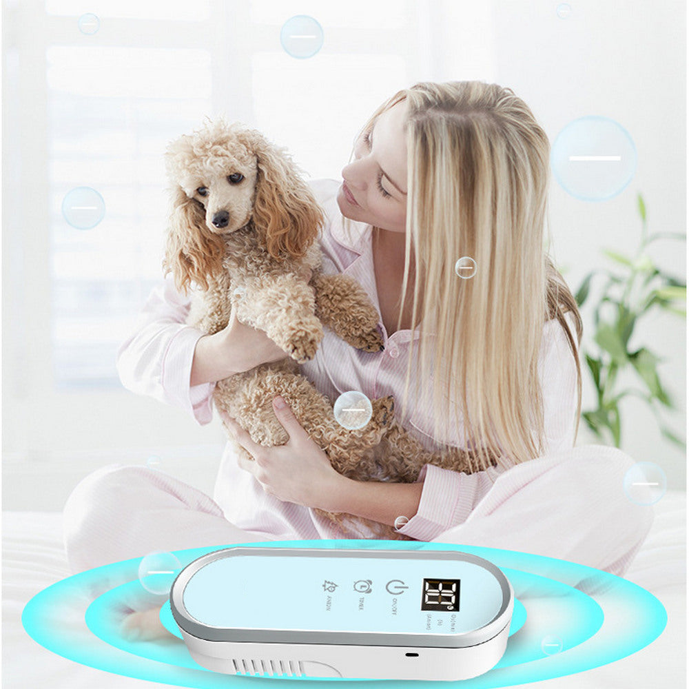 EU CARE歐台絲路-家用寵物房除臭器|空氣淨化器臭氧器除異味|抑菌衛生間負離子淨化器