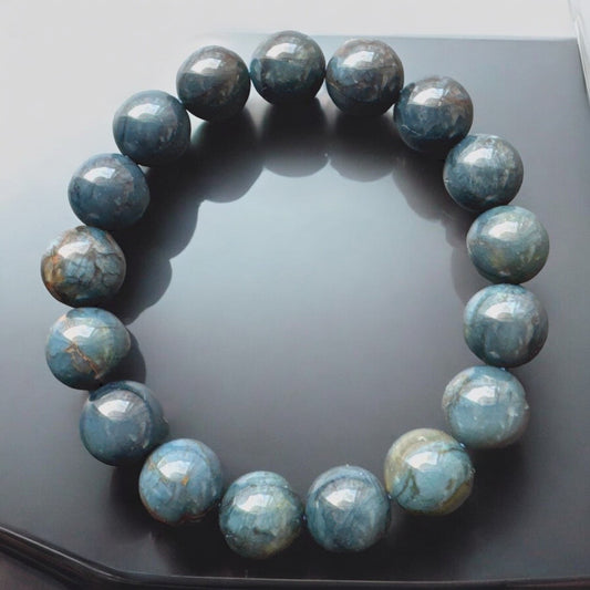 【EU CARE-歐台絲路】天然貓眼暴風藍彼得石 |我以一線成鋒,聚焦當下;清晰溝通,果斷前行