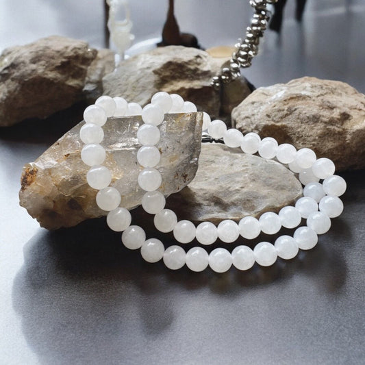 天然和田白玉項鍊