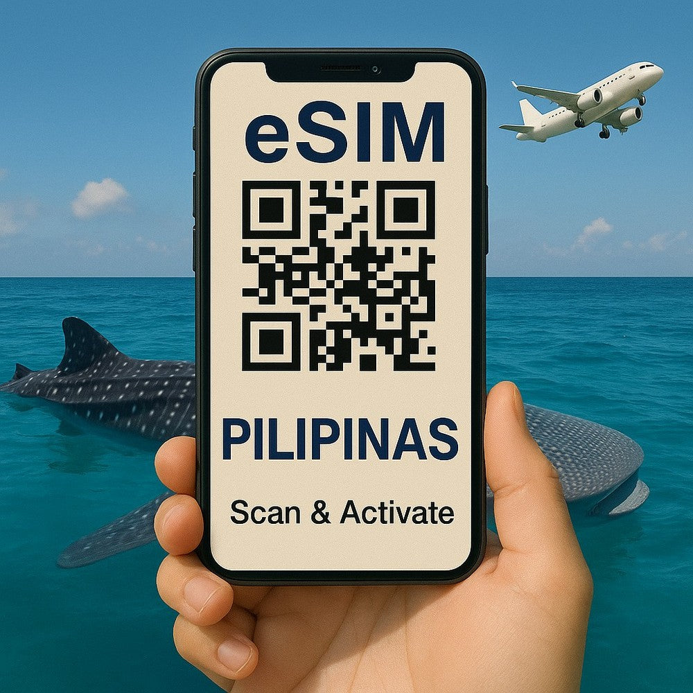 歐台絲路 EU CARE 菲律賓 eSIM 上網卡|天數流量任選 高速流量 支援熱點分享 掃碼即用