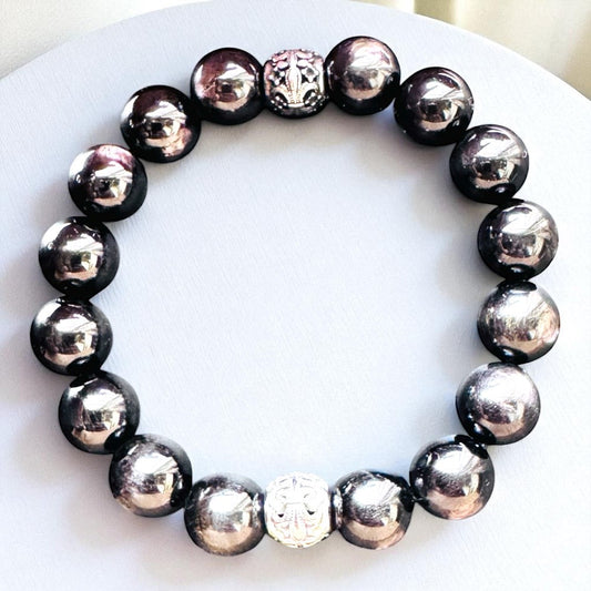 天然7A雙貓眼星光金運石手環 |好運護我,金運隨行;我眼洞悉真理,財富與力量永遠流動。開啟您的高貴幸運之路|王者榮耀 × 極度招財|極度保平安避邪|防小人|防小三」