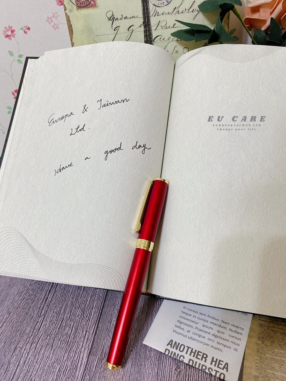 【EU CARE-歐台絲路】法國夢特嬌鋼珠筆禮盒組-法國工藝與現代美學的結合