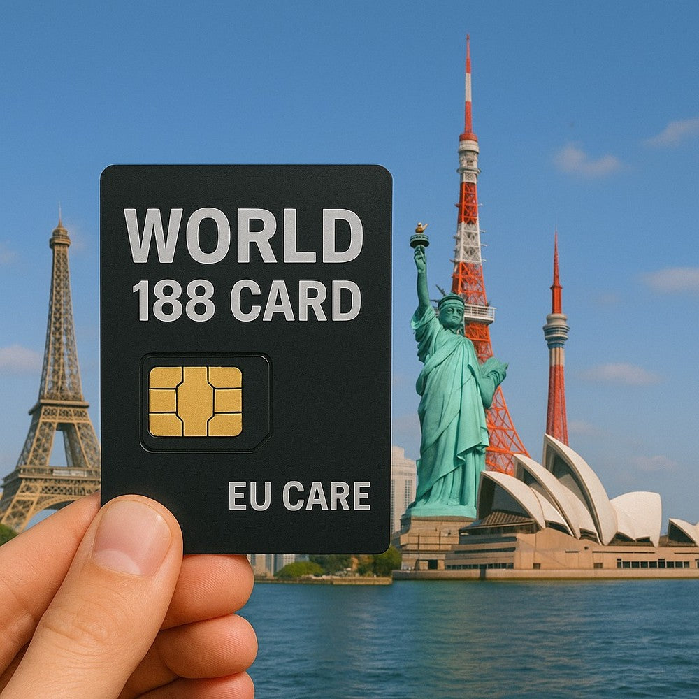 全球上網卡15 日|支援188國上網|天數流量任選|高速上網不限量不斷網