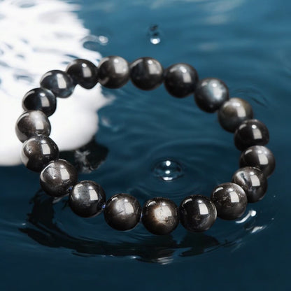 7A 天然地獄之眼貓眼海藍寶 × 金綠柱石手鍊：極致屏障、洞察先機與招財權威之石