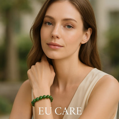 天然 7A 收藏級龍磷爆閃綠祖母手環｜頂級綠色能量 ╳ 心靈療癒 × 心輪守護 ╳ 財富靈感 ╳ 爆閃聚能