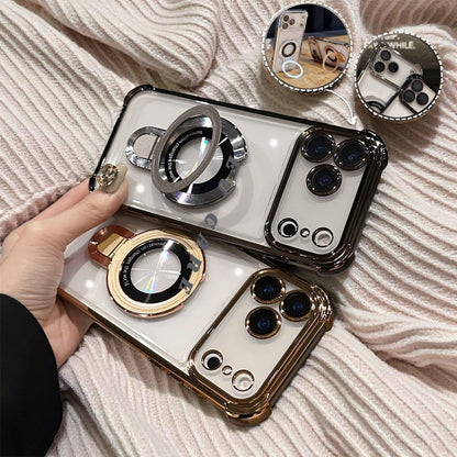 IPHONE蘋果手機殼玄武神獸級防護｜手機摔不壞的秘密！玄武氣囊防摔、高清護鏡、磁吸充電支架一次擁有。