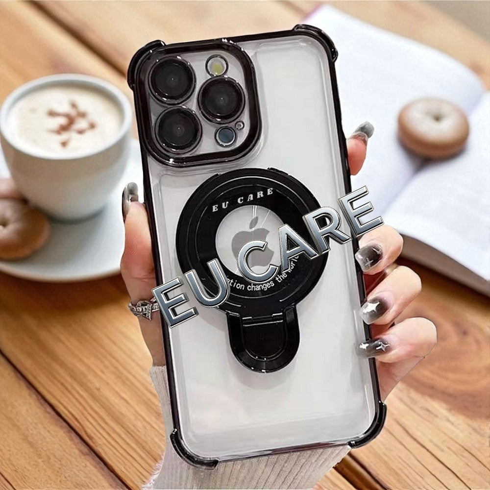 IPHONE蘋果手機殼玄武神獸級防護｜手機摔不壞的秘密！玄武氣囊防摔、高清護鏡、磁吸充電支架一次擁有。