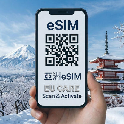 亞洲33國 eSIM ｜5G高速10日6GB｜連接當地最強電信