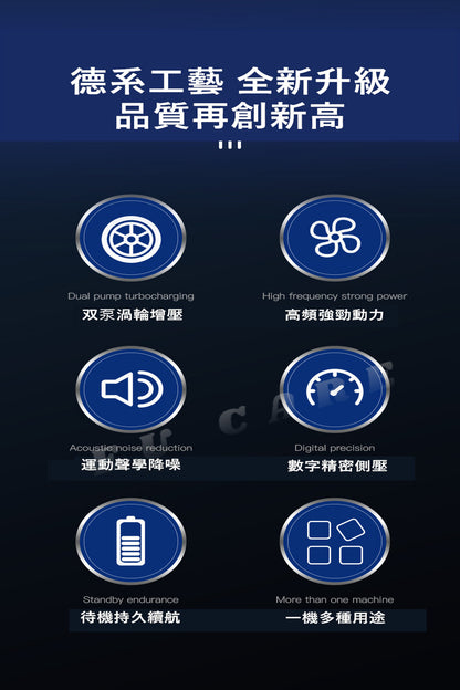 EU CARE-歐台絲路 多功能無線充氣機｜適用汽車、機車、自行車、球類｜便攜式設計