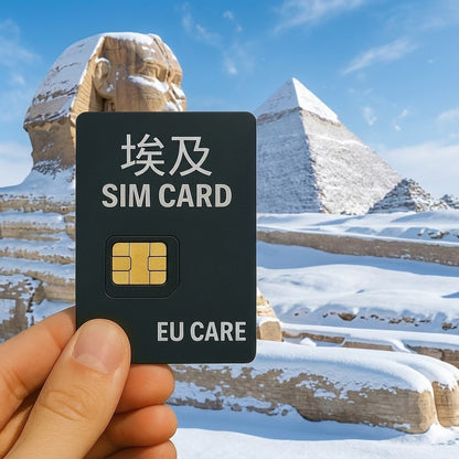 埃及上網卡推薦｜北非多國通用(含突尼西亞) 每日高速/吃到飽 (插卡即用)