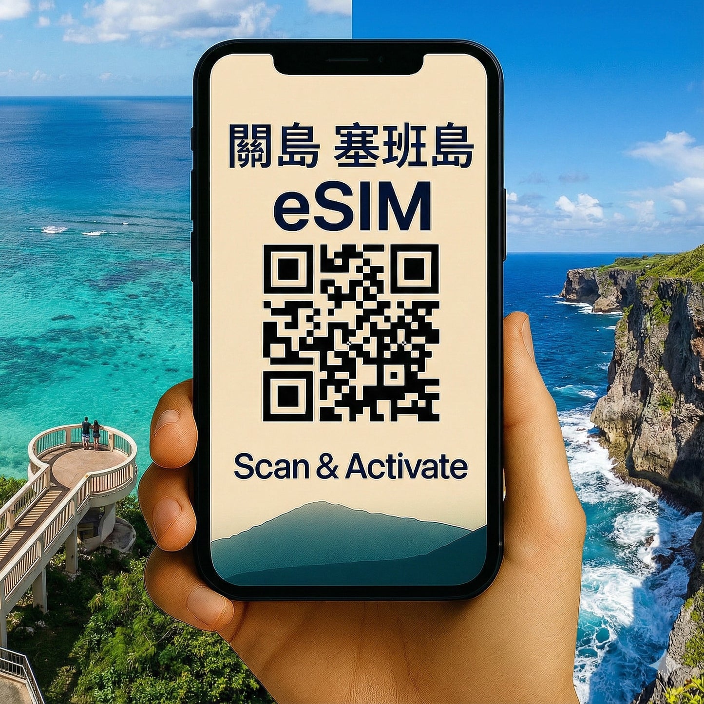 關島/塞班 ｜5G高速｜Docomo Pacific 訊號王｜當地即用不換卡