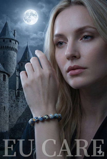 7A 天然藍彼得石手鍊：暴風雨之石、突破困局與精準決策，領導者的事業開拓靈石