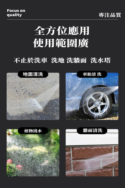 EU CARE歐台絲路｜強版高壓噴頭2入組｜汽車居家清洗強力增壓