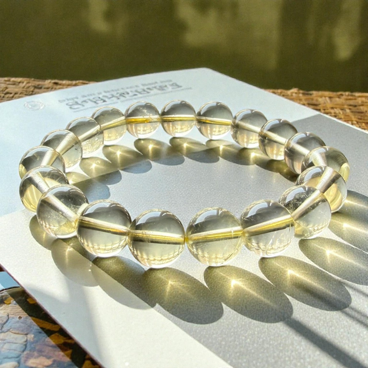 天然7A透淨體檸檬黃水晶｜正財招運・自信提升