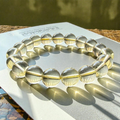 天然7A透淨體檸檬黃水晶｜正財招運・自信提升