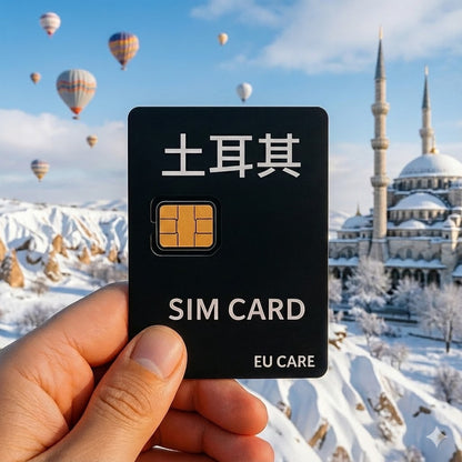 土耳其上網卡推薦｜支援三大電信(Turkcell) 訊號王｜高速吃到飽不降速 (插卡即用)