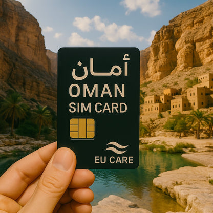 阿曼oman上網卡｜天數流量任選｜高速上網不限量不斷網