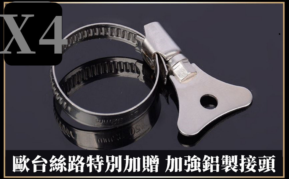 EU CARE歐台絲路｜強版高壓噴頭2入組｜汽車居家清洗強力增壓