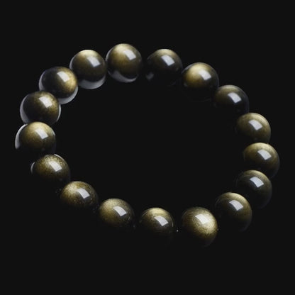 天然 7A 雙貓眼金曜石手環｜金眼覺醒 × 氣場防護 × 財富守護 × 意志強化【歐台絲路 EU CARE】