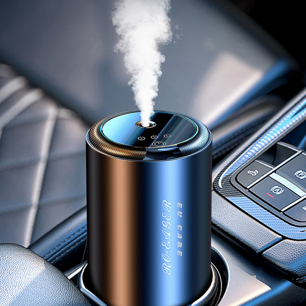 EU CARE汽車智能噴霧香氛機家用自能噴霧香氛機智慧型汽車自動噴香水器(雙納米噴香/隨車啟停)