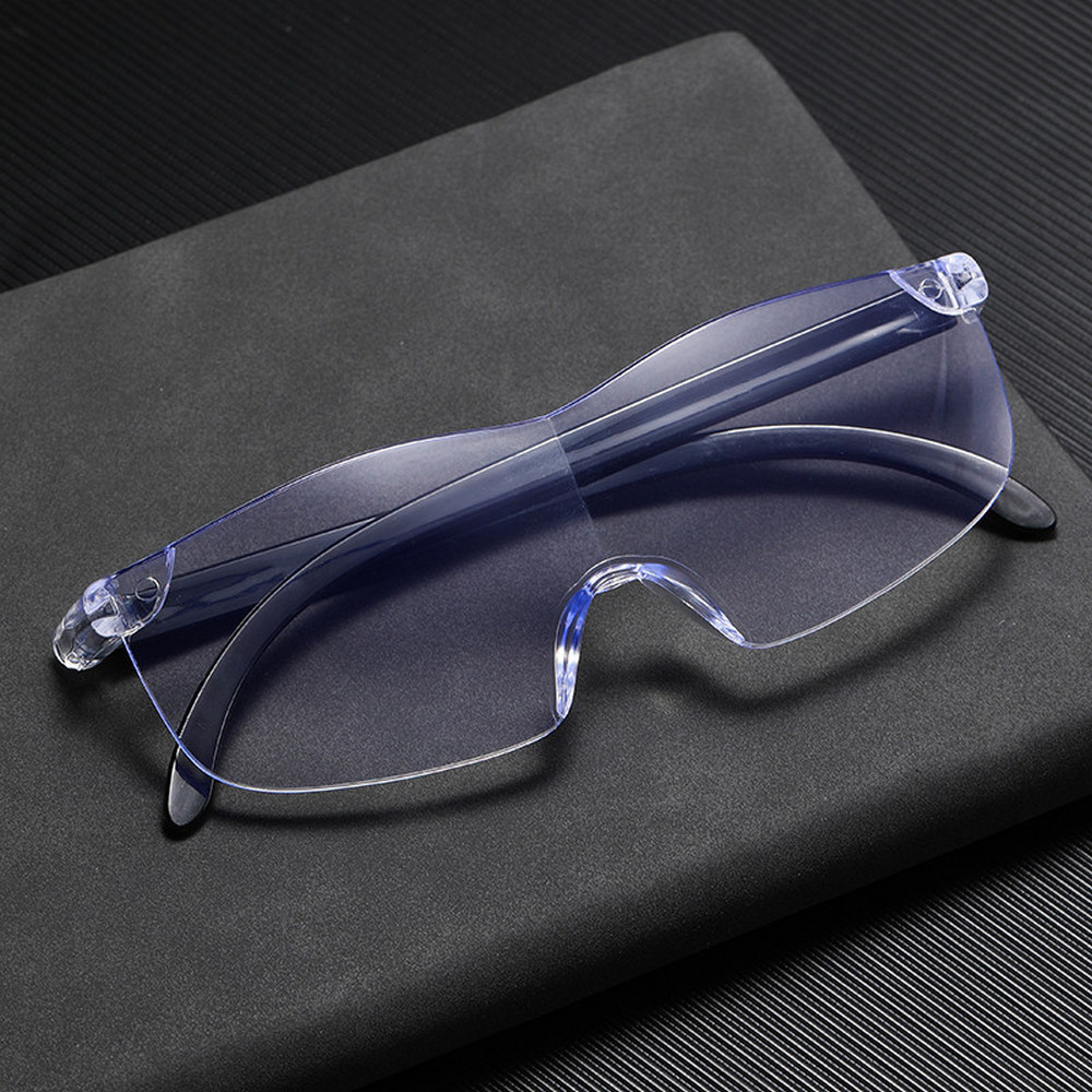 【EU CARE-歐台絲路】2023眼鏡式老花放大鏡抗藍光 近視又老花的福音(抗藍光放大眼鏡.老花眼鏡)