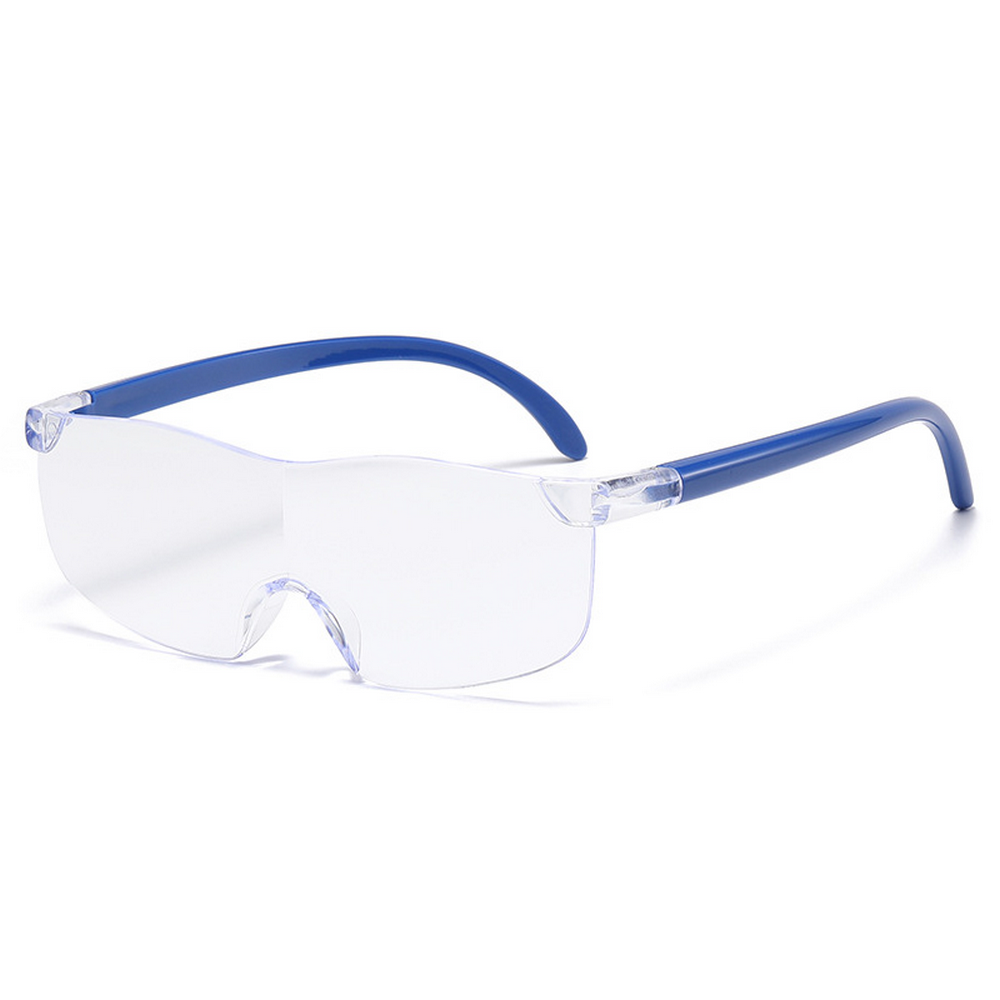 【EU CARE-歐台絲路】2023眼鏡式老花放大鏡抗藍光 近視又老花的福音(抗藍光放大眼鏡.老花眼鏡)